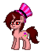 Size: 176x214 | Tagged: safe, derpibooru import, screencap, oc, oc:lavenderheart, unofficial characters only, pony, hat, solo