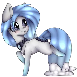 Size: 4200x4200 | Tagged: safe, artist:yeadatchantilly, derpibooru import, oc, unofficial characters only, original species, pond pony, absurd resolution, female, heart eyes, mare, simple background, solo, transparent background, wingding eyes