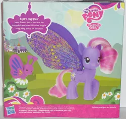 Size: 1468x1386 | Tagged: back card, backcard, butterfly, daisy dreams, derpibooru import, glimmer wings, safe, solo, toy, wings