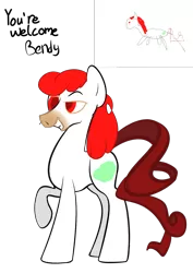 Size: 1000x1414 | Tagged: safe, artist:bendyrulz, artist:binkyt11, derpibooru import, oc, unofficial characters only, pony, facial hair, male, moustache, old art is old, redraw, solo, stallion