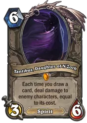 Size: 400x569 | Tagged: artist:rain-gear, card, crossover, derpibooru import, edit, hearthstone, legendary, safe, solo, spirit, tantabus, trading card, trading card edit, trading card game, warcraft