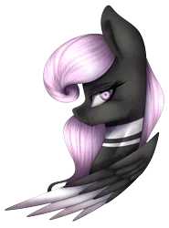 Size: 3100x4200 | Tagged: safe, artist:yeadatchantilly, derpibooru import, oc, unofficial characters only, pegasus, pony, absurd resolution, bust, female, mare, portrait, simple background, solo, transparent background