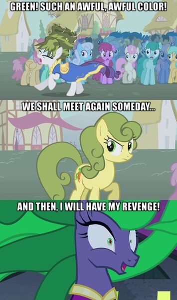 Size: 500x844 | Tagged: safe, derpibooru import, carrot top, golden harvest, mane-iac, rarity, caption, image macro, meme, text