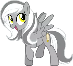 Size: 1024x923 | Tagged: safe, artist:slasharu, derpibooru import, oc, oc:slashy, unofficial characters only, pegasus, pony, female, mare, simple background, smiling, solo, transparent background