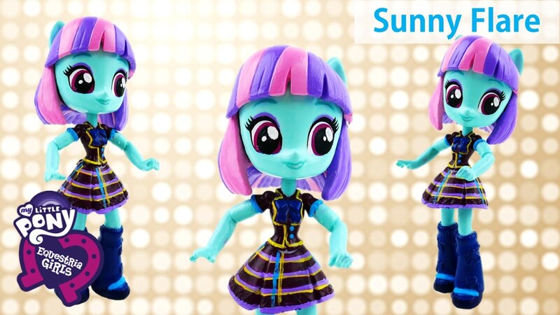 Size: 1280x720 | Tagged: safe, derpibooru import, sunny flare, equestria girls, adoraflare, custom, cute, doll, equestria girls minis, irl, photo, toy