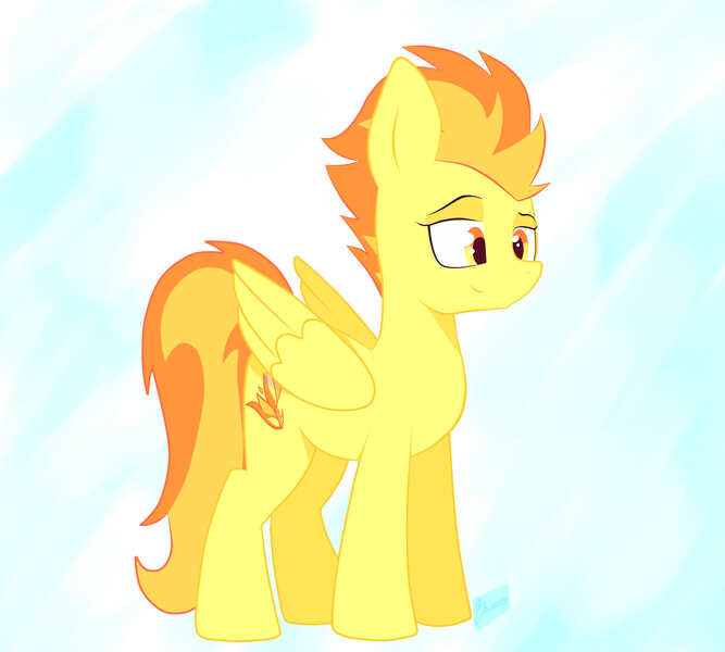 Size: 5000x4500 | Tagged: safe, artist:banned, derpibooru import, spitfire, pony, abstract background, absurd resolution, female, solo