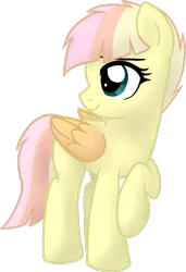 Size: 519x758 | Tagged: safe, artist:tambelon, derpibooru import, oc, oc:bubbles, unofficial characters only, pegasus, pony, female, mare, solo