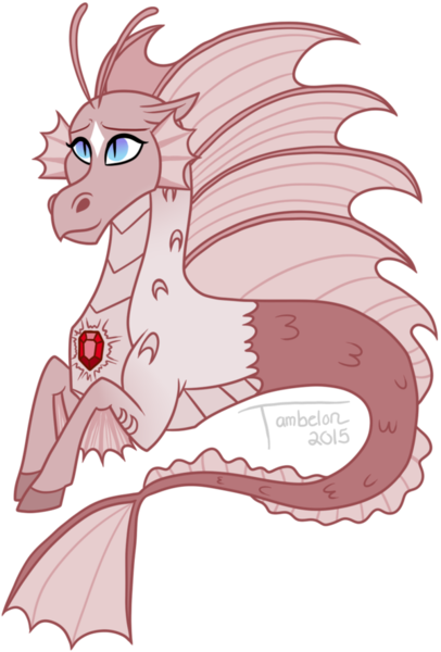 Size: 600x887 | Tagged: artist:tambelon, derpibooru import, female, hippocampus, merpony, oc, safe, simple background, siren, siren oc, solo, transparent background, unofficial characters only