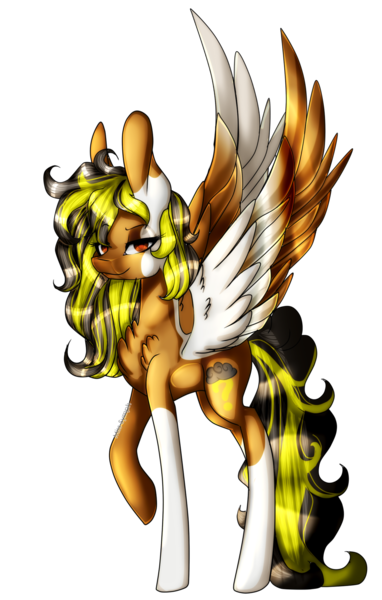 Size: 1024x1607 | Tagged: safe, artist:xxmissteaxx, derpibooru import, oc, oc:stormie mystery, unofficial characters only, pegasus, pony, female, mare, raised hoof, simple background, solo, spotted, transparent background