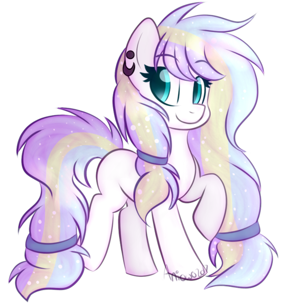 Size: 800x871 | Tagged: safe, artist:aniowo, derpibooru import, oc, unofficial characters only, earth pony, pony, female, mare, raised hoof, solo