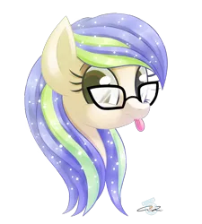 Size: 1280x1424 | Tagged: safe, artist:iheartjapan789, derpibooru import, oc, oc:madeline, unofficial characters only, pony, bust, female, mare, portrait, simple background, solo, tongue out, transparent background