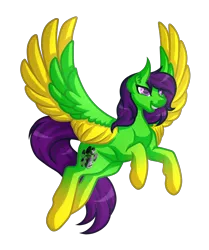 Size: 3711x4441 | Tagged: safe, artist:amazing-artsong, derpibooru import, oc, oc:camoflage cat, unofficial characters only, pegasus, pony, absurd resolution, female, mare, simple background, solo, spread wings, transparent background