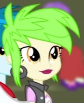 Size: 166x203 | Tagged: safe, derpibooru import, screencap, cherry crash, equestria girls, friendship games, blurry, cropped, ear piercing, earring, jewelry, picture for breezies, piercing, solo focus
