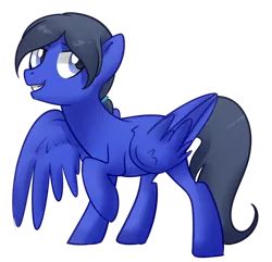 Size: 1024x986 | Tagged: safe, artist:slasharu, derpibooru import, oc, oc:lazuli, unofficial characters only, pegasus, pony, male, simple background, solo, stallion, transparent background