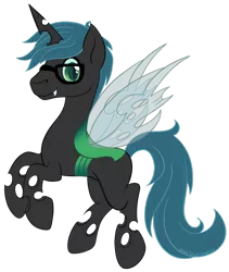Size: 822x972 | Tagged: artist:smallspiritgraphics, changeling, changeling oc, commission, cute, derpibooru import, glasses, male, oc, oc:stratamax, safe, simple background, solo, unofficial characters only