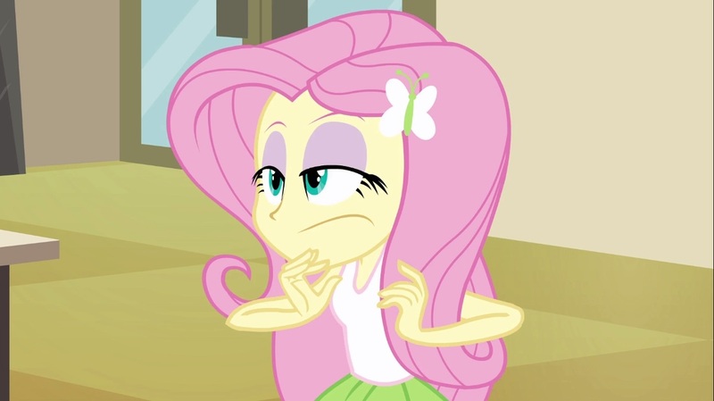 Size: 1100x618 | Tagged: safe, derpibooru import, screencap, fluttershy, equestria girls, solo