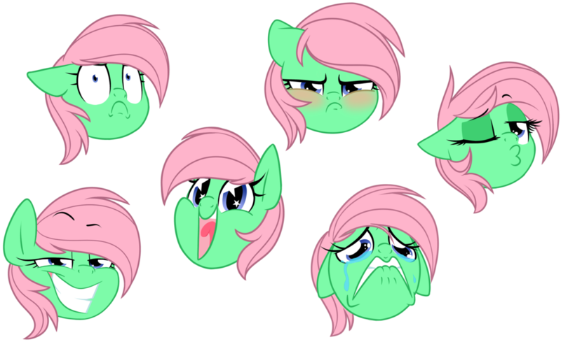 Size: 1024x626 | Tagged: safe, artist:kellythedrawinguni, derpibooru import, oc, oc:pending storm, unofficial characters only, pony, :c, blushing, duckface, expressions, faic, female, frown, mare, solo