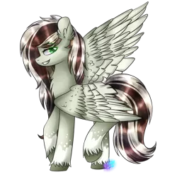 Size: 1024x1024 | Tagged: safe, artist:northlights8, derpibooru import, oc, oc:penumbra glow, unofficial characters only, pegasus, pony, female, mare, simple background, solo, spread wings, transparent background, wings