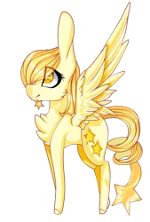 Size: 909x1345 | Tagged: safe, artist:xxmissteaxx, derpibooru import, oc, oc:lota stars, unofficial characters only, pegasus, pony, chest fluff, female, mare, simple background, solo, transparent background