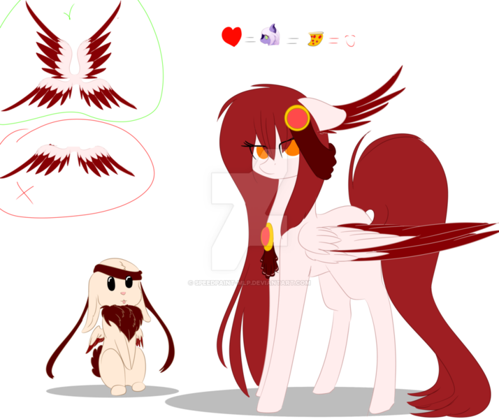 Size: 1024x860 | Tagged: safe, artist:little-sketches, derpibooru import, oc, oc:sora, unofficial characters only, pony, seraph, eye clipping through hair, female, mare, multiple wings, reference sheet, solo