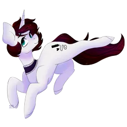 Size: 1700x1700 | Tagged: safe, artist:mentalphase, derpibooru import, oc, unofficial characters only, pony, unicorn, active stretch, choker, female, mare, simple background, solo, transparent background