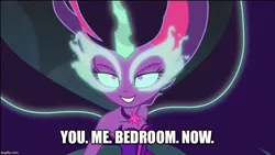 Size: 800x450 | Tagged: safe, derpibooru import, edit, edited screencap, screencap, sci-twi, twilight sparkle, equestria girls, friendship games, caption, image macro, imminent sex, implied sex, meme, midnight sparkle, midnight sparkle's lines, this will end in snu snu, this will end in tears and/or death, you. me. x. now.