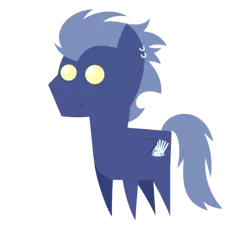 Size: 450x405 | Tagged: safe, artist:limedreaming, derpibooru import, oc, oc:feather bliss, unofficial characters only, pegasus, pony, male, piercing, pointy ponies, stallion