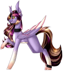 Size: 1024x1173 | Tagged: safe, artist:sheysamoney, artist:xxmissteaxx, derpibooru import, oc, oc:maya, oc:symphony diamond, unofficial characters only, alicorn, pony, female, fusion, mare, raised hoof, simple background, solo, transparent background