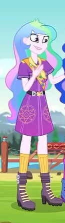 Size: 130x442 | Tagged: safe, derpibooru import, screencap, princess celestia, princess luna, equestria girls, legend of everfree, camp everfree outfits, clothes, lantern, principal celestia, sash, scarf, sillestia, silly, silly face, smiling, sun, vice principal luna