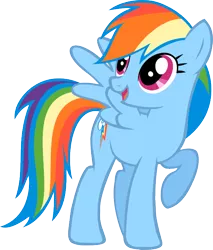 Size: 596x700 | Tagged: dead source, safe, artist:squirrel734, derpibooru import, rainbow dash, pegasus, pony, looking up, simple background, smiling, solo, transparent background, vector