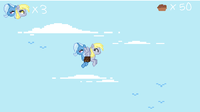 Size: 652x367 | Tagged: safe, derpibooru import, derpy hooves, discord, trixie, pegasus, pony, conjoined, female, food, fusion, game, lesbian, mare, muffin, multiple heads, shipping, team work, the derp and muffinful trixie, tripy, two heads, video game, we have become one