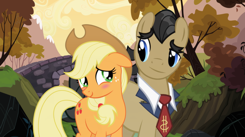 Size: 1024x576 | Tagged: age difference, applejack, artist:mrerzebra92, comic:applejack - life of hell, derpibooru import, female, filthyjack, filthy rich, infidelity, male, safe, shipping, straight