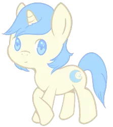 Size: 1160x1300 | Tagged: safe, artist:blissprism, derpibooru import, oc, oc:celestial charm, unofficial characters only, pony, unicorn, chibi, femboy, male, solo