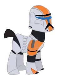 Size: 768x1024 | Tagged: safe, artist:ripped-ntripps, derpibooru import, ponified, pony, armor, clone, clone trooper, clone wars, republic commando, simple background, solo, star wars, transparent background