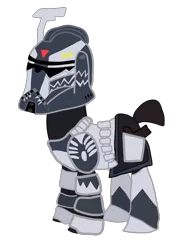 Size: 768x1024 | Tagged: safe, artist:ripped-ntripps, derpibooru import, ponified, pony, armor, clone, clone trooper, clone wars, simple background, solo, star wars, transparent background