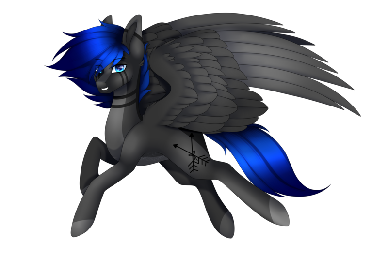 Size: 3000x2000 | Tagged: safe, artist:minelvi, derpibooru import, oc, oc:arrow, unofficial characters only, pegasus, pony, high res, male, simple background, solo, stallion, transparent background