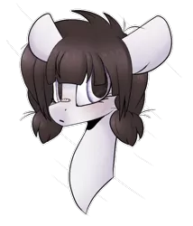 Size: 3000x3504 | Tagged: safe, artist:umiimou, derpibooru import, oc, unofficial characters only, earth pony, pony, bust, female, high res, mare, portrait, simple background, solo, transparent background