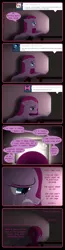 Size: 800x3096 | Tagged: artist:underwoodart, ask, ask pink-pony, computer, crying, derpibooru import, pinkamena diane pie, pinkie pie, safe, solo, tumblr