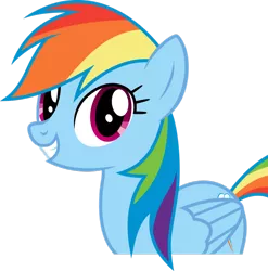 Size: 888x900 | Tagged: safe, artist:geometrymathalgebra, derpibooru import, rainbow dash, pegasus, pony, .svg available, simple background, smiling, solo, transparent background, vector