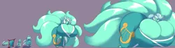 Size: 6864x1896 | Tagged: suggestive, artist:anonymous, derpibooru import, lyra heartstrings, anthro, plantigrade anthro, unicorn, absurd resolution, ass, big breasts, breast expansion, breasts, breasts on floor, busty lyra heartstrings, cleavage, clothes, cutie mark, female, fluffy, furry, giantess, growth, horn, huge breasts, huge butt, huge tail, impossibly large breasts, impossibly large butt, impossibly large tail, kimono (clothing), kitsune, large butt, lyra hindstrings, lyrasune, macro, multiple tails, pony to anthro, sandals, sequence, simple background, tail, transformation, transformation sequence, wide hips
