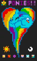 Size: 188x310 | Tagged: april fools, cutie mark, derpibooru import, heart pony, rainbow dash, reddit, r/place, safe