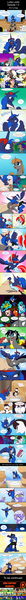 Size: 1225x28747 | Tagged: safe, artist:doublewbrothers, derpibooru import, princess luna, oc, oc:ardent shield, oc:autumn leaves, oc:calpain, oc:delis ariel, oc:easel palette, oc:eleboy, oc:electra sparks, oc:epic fable, oc:ginster, oc:gleaming journey, oc:loveless, oc:loveless nova, oc:midnight dragneel, oc:mistcrest, oc:mythos gray, oc:neigh sayer, oc:nemsee, oc:nene faberge, oc:neostrike, oc:opuscule antiquity, oc:penny, oc:sacred blade, oc:star dream, oc:think pink, oc:treforce, oc:whirring cogs, oc:xjuan, alicorn, changeling, earth pony, pegasus, pony, unicorn, comic:luna land, absurd resolution, autain, bag, clothes, colored pupils, comic, dialogue, female, funny, jojo's bizarre adventure, kidnapped, male, mare, neink, pirate, rerorero, ship, speech bubble, stallion