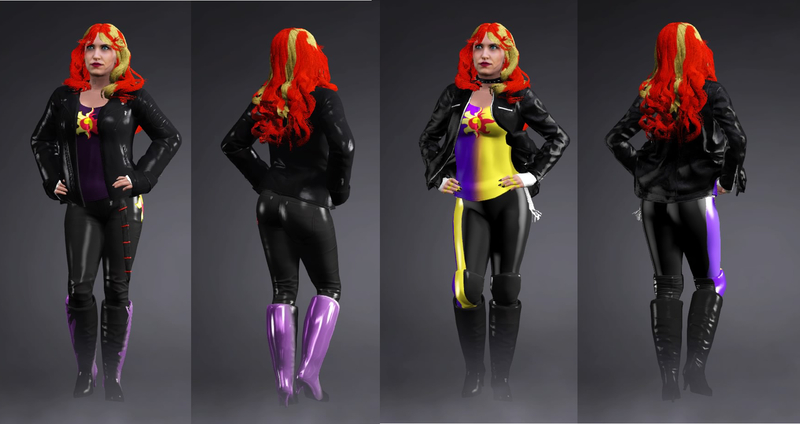 Size: 1733x919 | Tagged: safe, artist:lordryuattempt4, derpibooru import, sunset shimmer, human, equestria girls, wwe, wwe 2k17