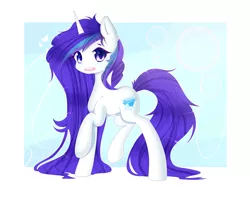 Size: 2817x2219 | Tagged: safe, artist:togeticisa, derpibooru import, oc, unofficial characters only, pony, unicorn, abstract background, female, mare, open mouth, raised hoof, solo