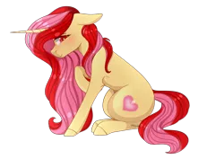 Size: 2330x1646 | Tagged: safe, artist:ohhoneybee, derpibooru import, oc, oc:pretty shine, unofficial characters only, pony, unicorn, colored pupils, female, mare, raised hoof, simple background, sitting, solo, transparent background