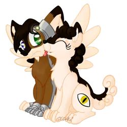 Size: 1024x1024 | Tagged: safe, artist:usagi-zakura, derpibooru import, oc, oc:mister clever, pony, doctor who, eleventh doctor, male, missy, my little wolf, stallion, the master