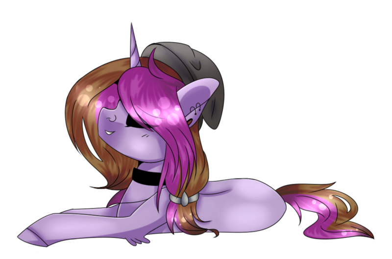 Size: 1024x676 | Tagged: safe, artist:glitterskies2808, derpibooru import, oc, oc:symphony diamond, unofficial characters only, pony, unicorn, female, mare, prone, simple background, solo, transparent background