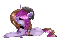 Size: 1024x676 | Tagged: safe, artist:glitterskies2808, derpibooru import, oc, oc:symphony diamond, unofficial characters only, pony, unicorn, female, mare, prone, simple background, solo, transparent background