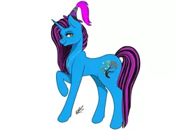 Size: 2227x1664 | Tagged: safe, artist:brony.enthusiast, artist:brony.enthusiast.arts, derpibooru import, oc, oc:winettascarlet, unofficial characters only, pony, full body, raised hoof, simple background, solo, white background