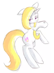 Size: 443x593 | Tagged: safe, artist:ask-aerosalt, derpibooru import, oc, unofficial characters only, pony, unicorn, lidded eyes, solo